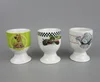 Ceramic Egg Cup with Base and Full Printing