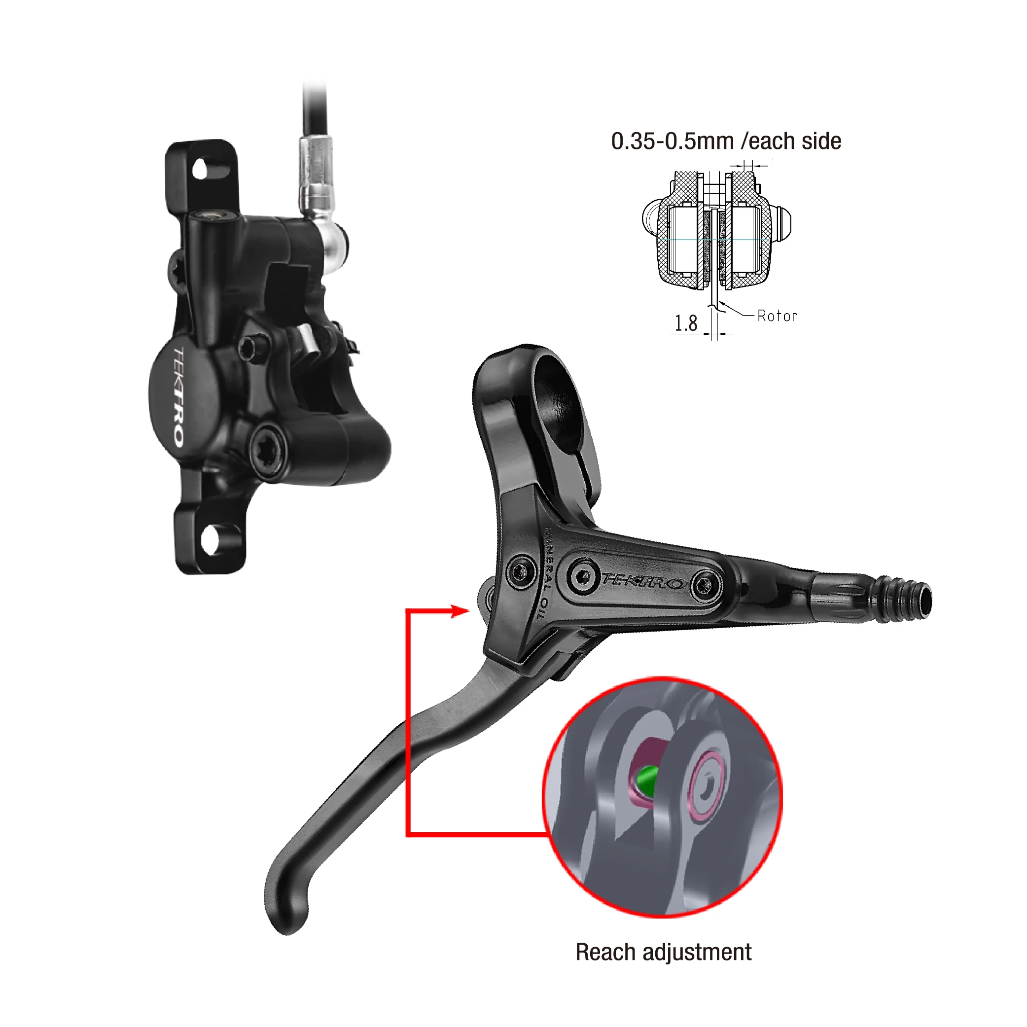 tektro brake parts