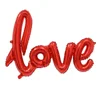 Boomwow 40 Inch Giant Jumbo Helium Foil Mylar Letters LOVE Balloons