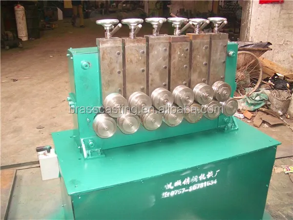 brass bar plant complete machinery in production