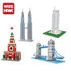 Toys Toy Toy Wisehawk Children Modern Nano Brick Architecture 3d Model Toys And Games