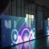 LED Screen manufacturer Indoor Full Color Glass grid Transparent LED mesh Display