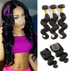 9A Grade 100% unprocessed virgin human virgin brazilian hair Crochet braid Sew in weaving For black women