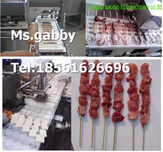 マトンケバブ製造機/自動shishケバブ肉串製造機仕入れ・メーカー・工場
