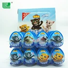Cozy new design cartoon boy surprise chocolate egg with different small toy candies