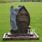 Tombstone White Tombstone Hand Carved White Marble Grave Angle Headstone Monument Tombstone