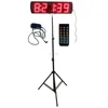 Red Color Portable 5" 5 Digits LED Race Timing Clock For GYM Running Events