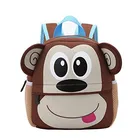 Big ears monkey cartoon design school bag stock for 1 8 kids