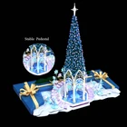 Factory OEM price 3 meters artificial Xmas tree giant christmas tree with pvc branches