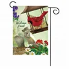 High Quality Decorative Embroidery Garden Flag for Wholesale