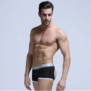 New Cheap Eight Colors Nylon Sex Gay Boxer Briefs Buy Sex Gay Boxer