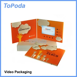 video screen gift card box, video screen gift