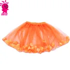 Hot European Stylish Fluffy Tulle Tutu Skirts Handmade Toddler Girl Lace Mesh Short Dress