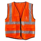 High visibility 3M reflective ANSI Mesh work safety Vest