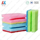 dish washer sponge scouring pad kitchen cleaning