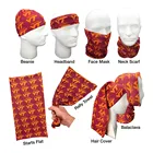 100%Polyester Microfiber Multifunctional Seamless Tube Bandana