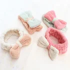 fashion Women Girls Bowknot Hair Band Wrap Headband For Wash Face Bath Spa Make Up