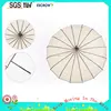 16 ribs walking stick umbrella for ladies fashion parasol umbrella White Pagoda Umbrella