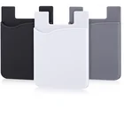 5%-10% DISCOUNT promotional Sticker silicone smart mobile phone wallet/cell phone credit card cover