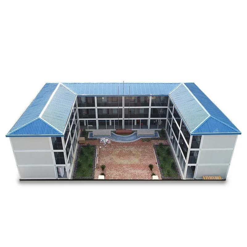 Worker Camp Detachable Container House Prefab Houses For Sale