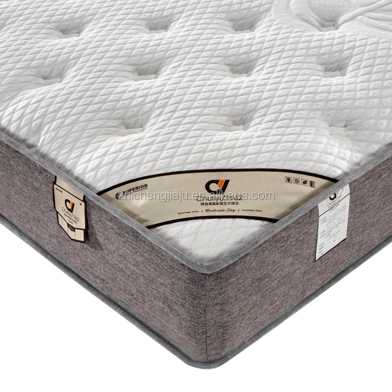 Pocket coil bamboo natural palm fiber memory foam single bed mattress price - Jozy Mattress | Jozy.net