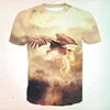 Custom T Shirts print Animal Eagle Tops Men Fashion Personalized Customised T Shirts Top Short Sleeves Printed Summer