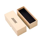 Brown rectangle kraft cardboard box custom paper packaging