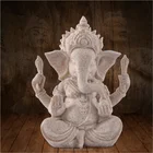 Wedding gift resin sandstone hindu god lord ganesha figurine