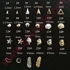 BIN new fashion mixed deisgn solid rivet/nail art metal decoration