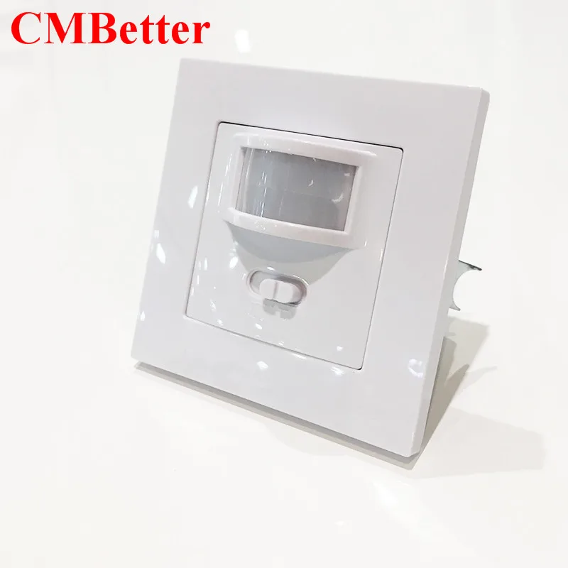 High Quality Auto OnOff Infrared PIR Occupancy Security 110-220v Infrared Motion Sound Sensor Switch Recessed Wall Light CM016 (13)