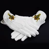 Custom Made Embroidery Logo Masonic Cotton Cheap high quality Gloves