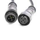 M16 5pin circular connector auto and terminals IP68