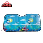 Beautiful automatic window car sun shade auto car sun visor