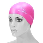 chinese custom adult funny silicone swim cap