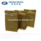 custom printed aluminum foil ziplock stand up pouch bag for coffee beans