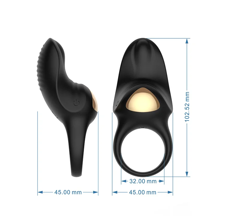 Silicon Man Penis Vibrator For Vibrating Sex Toys Men Cock Ring