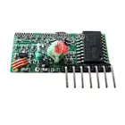 super regenerative SMD decoding rf radio wireless data transmitter receiver module