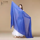 Women belly dance chiffon veil for dancing