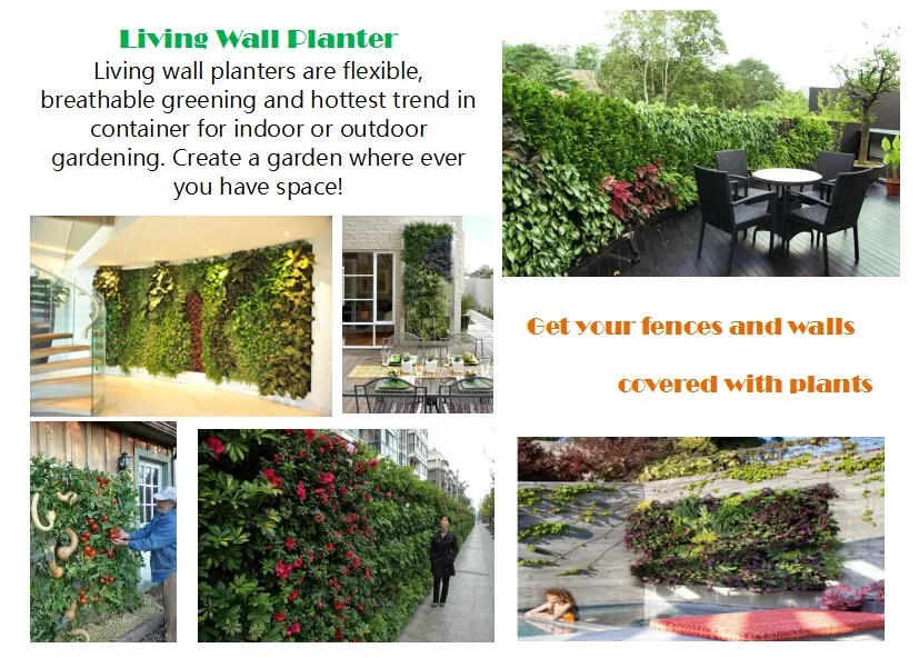 Vertikale garten decor hydrokultursystemen blumentopf blumentopf ...