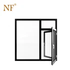 impacted glass aluminium window