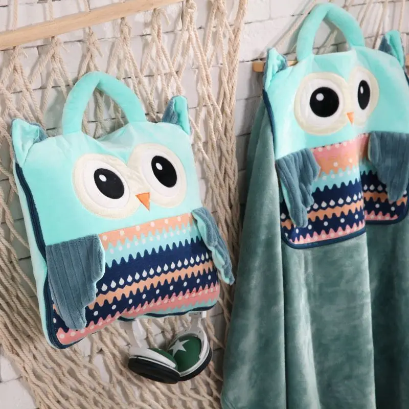 2016 new cute style Home Pillow,Multifunction:quilt blanket pillow cushion