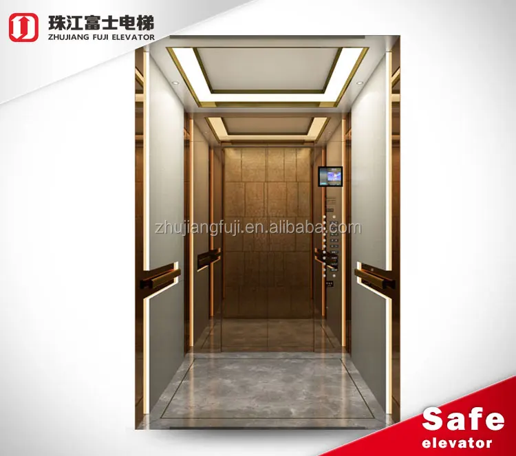 Zhujiang fuji elevator residential lifts 450kg elevator elevator lift fuji
