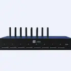 IMEI changeable cheap VoIP Asterisk GSM Gateway SIP phone 8 ports 64 sim cards gsm gateway with call duration control