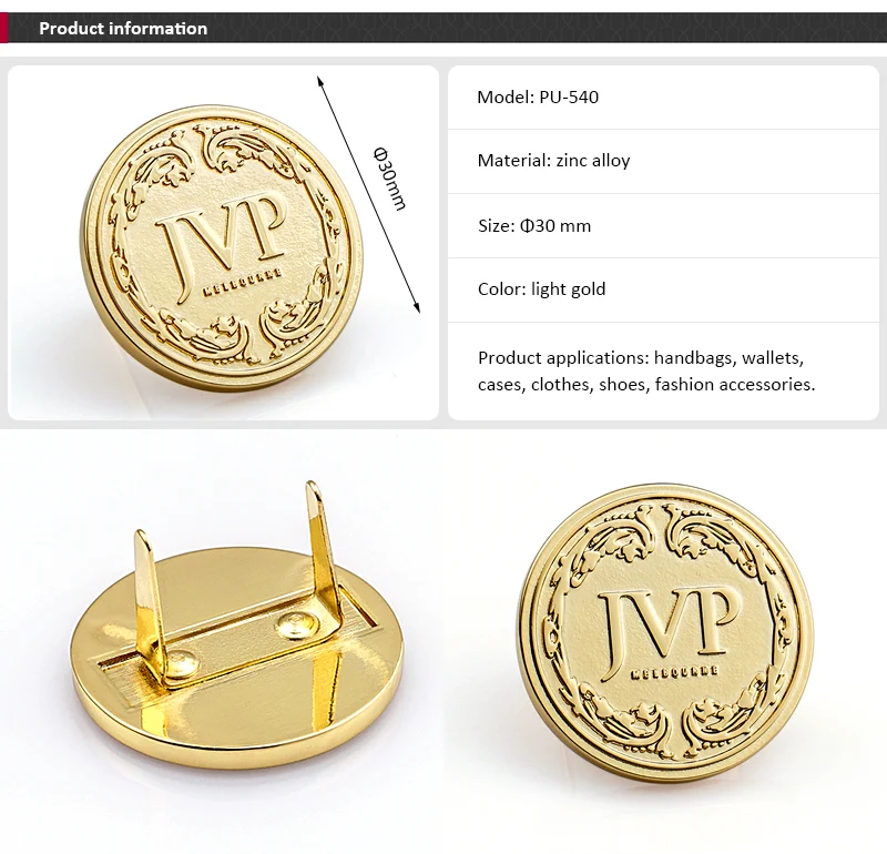Handbag Metal Logo Designs
