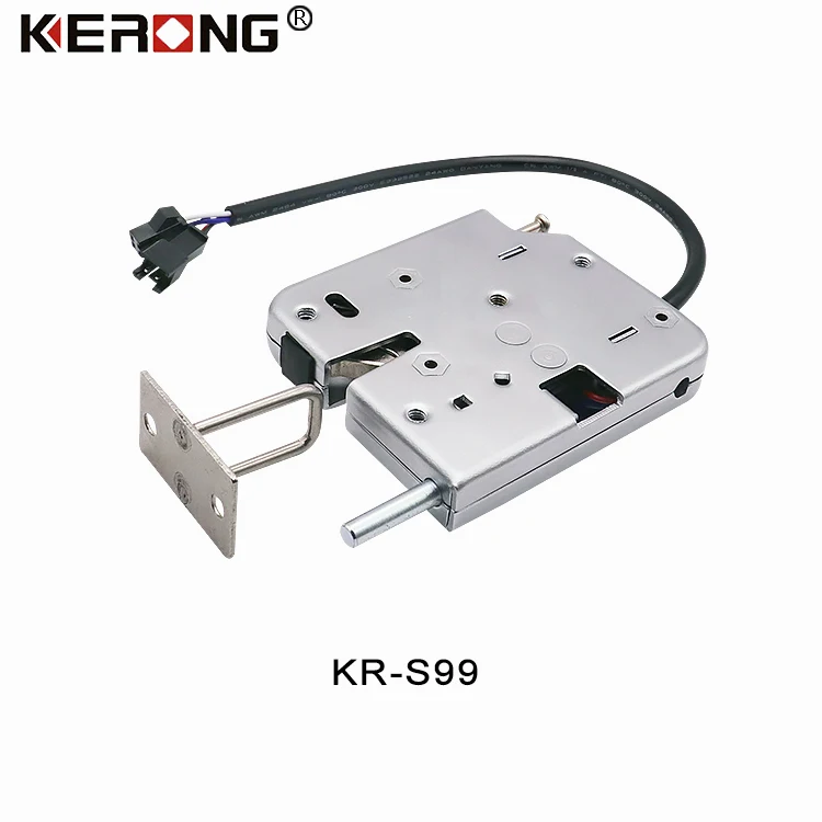 Kerong Electronic Magnetic Cabinet Lock Use For Cabinet Door Use Buy Electric Cabinets Magnetic Lock Cabinet Lock Metal Cabinet Door Lock Product On