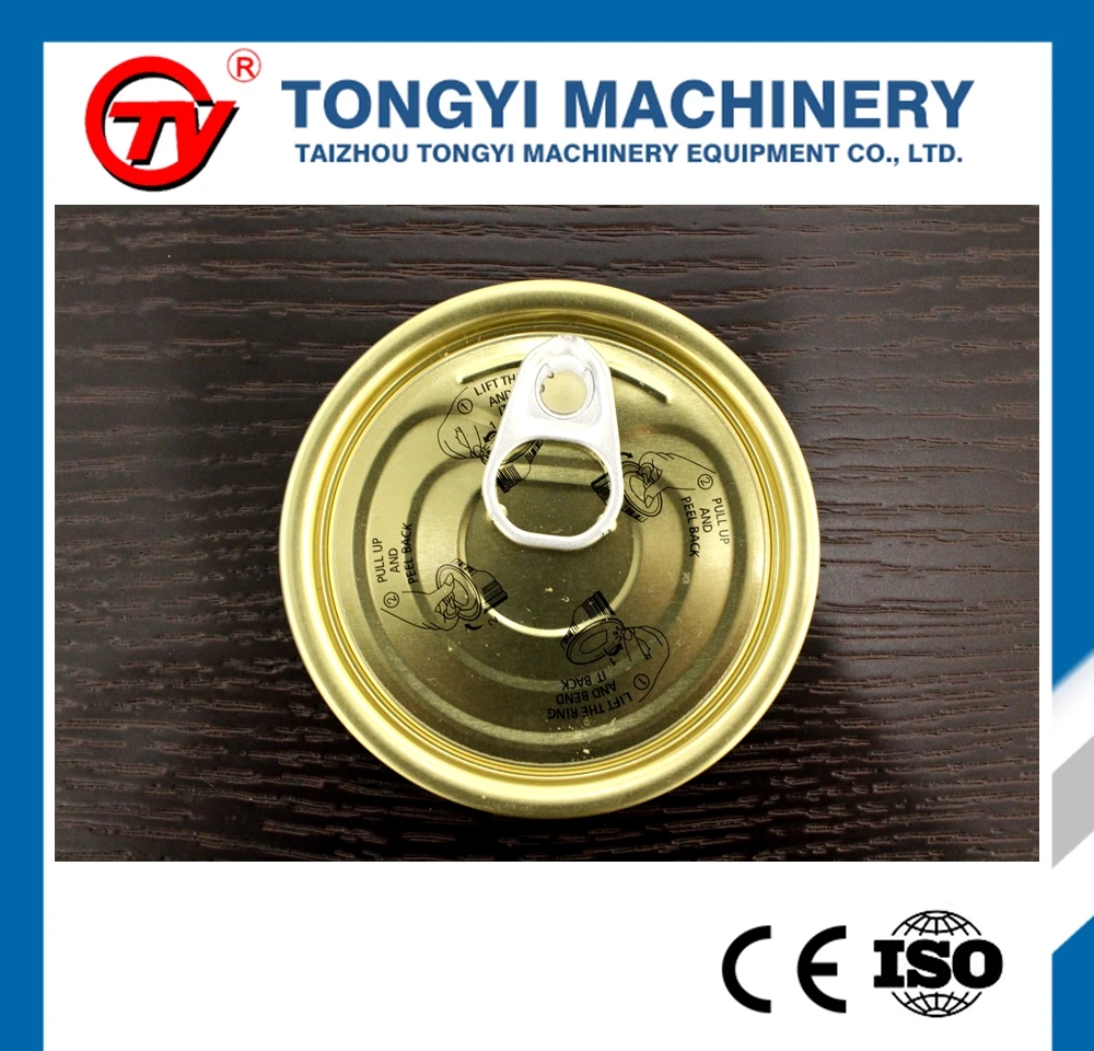 hot sale!tuna fish easy open lids for food canning.
