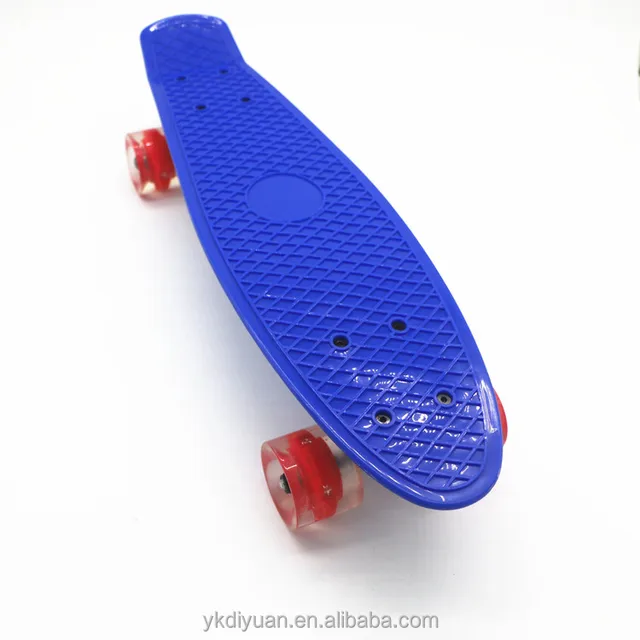 Popular Plastic Skateboard deck child roller skate long board fish skateboard
