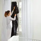 hot sell portable stick on blackout roller blind blackout fabric with suction cups