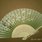 Fan Chinese Fan 100%Chinese Women Laday Silk Fabric Dancing Folding Fan