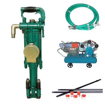 Mining air compressor with portable hydraulic jack hammer for excavator, View portable hydraulic jac